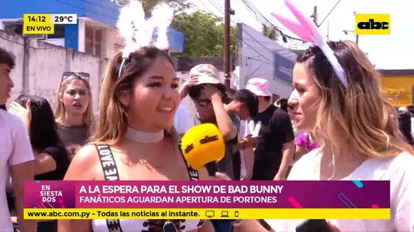 A la espera del show de Bad Bunny - Ensiestados - ABC Color