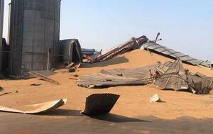 Derrumbe de un silo causó un gran susto a los trabajadores en Campo 9 – Prensa 5
