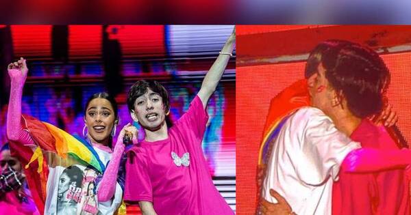 La Nación / ¡Sueño cumplido! Tini invitó a un fan al escenario que se lució como un bailarín más de su staff