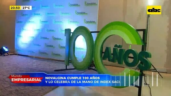 Novalgina cumple 100 años - Mundo empresarial - ABC Color