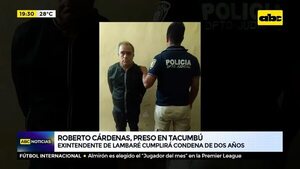 Exintendente de Lambaré cumplirá condena de dos años - ABC Noticias - ABC Color