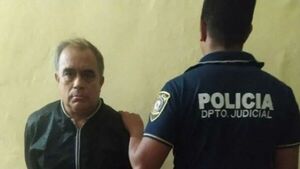 Exintendente de Lambaré ya está en Tacumbú