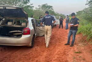 Asaltantes se enfrentan a tiros a la Policía en San Pedro - Noticiero Paraguay