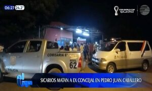 Sicarios asesinan a exconcejal en Pedro Juan Caballero | Telefuturo