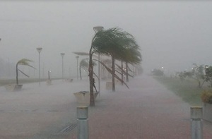 Emiten alerta por tormentas y fuertes vientos para este sábado