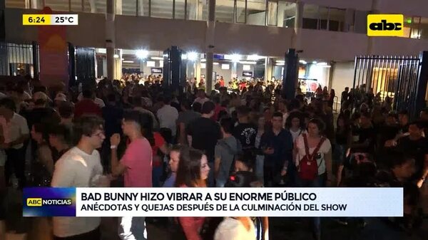 Bad Bunny hizo vibrar a su enorme público - ABC Noticias - ABC Color