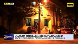 Una mujer detenida como presunta estafadora  - ABC Noticias - ABC Color