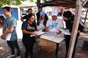 INE sigue con el proceso de recuperación de datos del Censo en Asunción y Central