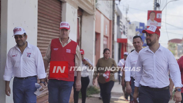 DENNIS FRAULOB RECORRIÓ ENCARNACIÓN CON GRAN ACEPTACIÓN DE LA CIUDADANIA
