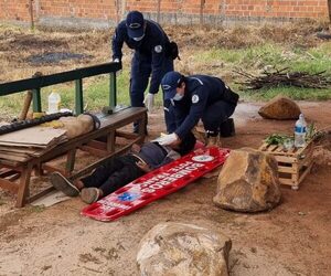 Trastornado mental mata a golpes a indígena