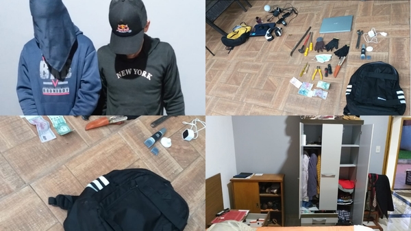 Mientras estaba en el Villa Alegre se dio cuenta que robaban en su casa y alertó a la Policía.