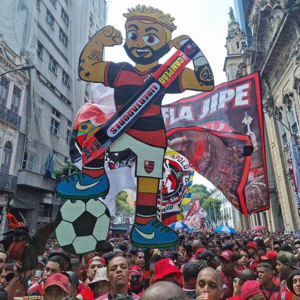 Flamengo celebra sus títulos en el centro de Río - El Independiente