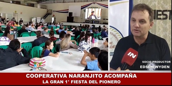 CELEBRAN LA PRIMERA FIESTA DE LOS PIONEROS EN NARANJITO