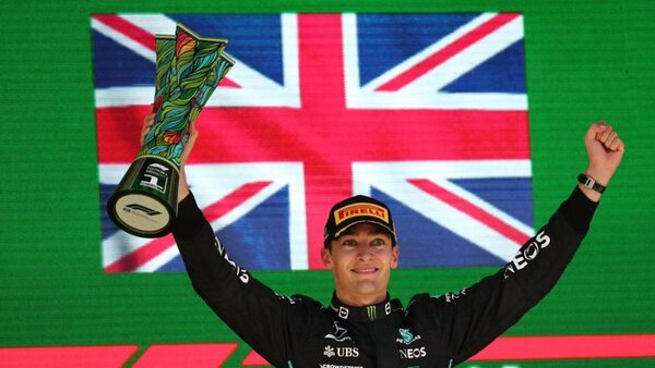 George Russell logra su primera victoria en la Fórmula Uno