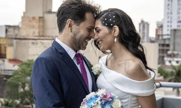 ¡Se casó Lucía Sapena luego de 10 años de noviazgo!