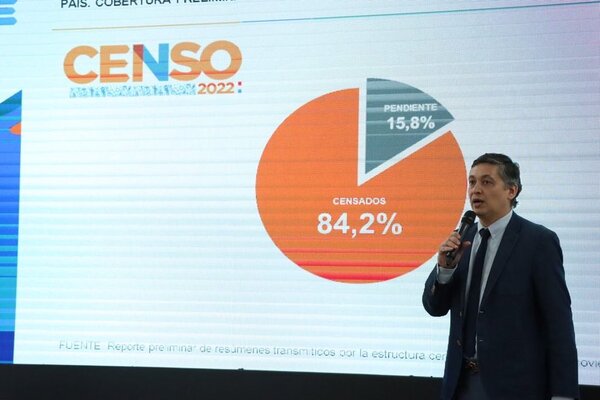 Censo 2022 tuvo una cobertura preliminar del 84,2% - El Trueno
