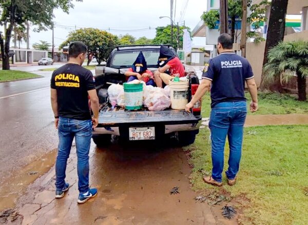 San Alberto: Atrapan a delincuentes que robaron carne y cerveza por G. 6 millones