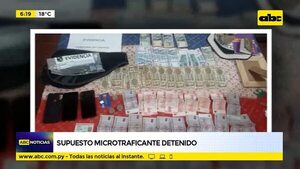Presunto microtraficante fue reducido  - ABC Noticias - ABC Color
