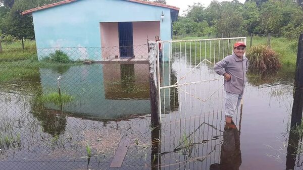 Puerto Antequera, en emergencia por inundación - Nacionales - ABC Color