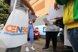 Quinto día de recuperación de datos del Censo 2022