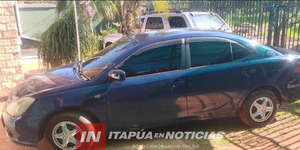 DENUNCIARON EL HURTO DE UN VEHÍCULO EN EL B° SANTA MARÍA DE ENCARNACIÓN