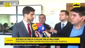 Estado se niega a pagar 40 millones de dólares    - ABC Noticias - ABC Color