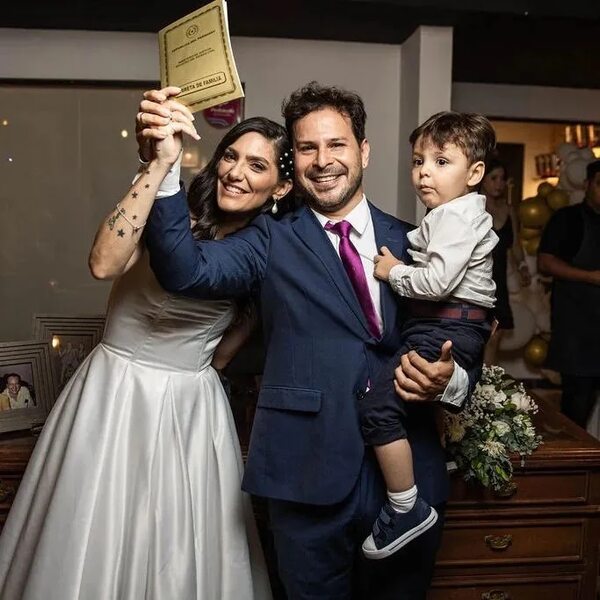 Lucía Sapena se casó el finde: “Amo la familia que formamos con Diego” - Gente - ABC Color