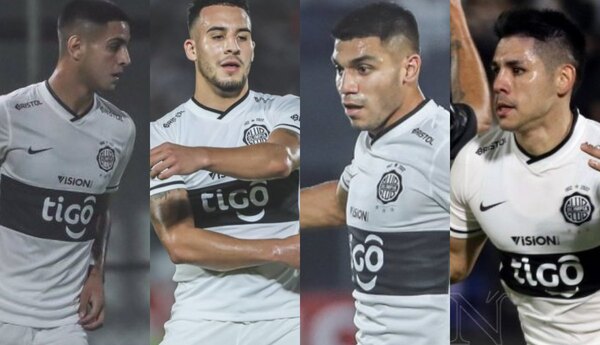 Los jugadores de la casa que usó Julio César Cáceres en el Olimpia campeón