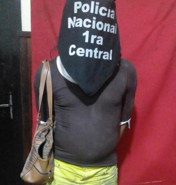 Aprehenden a travesti por tentativa de hurto agravado en un local comercial - San Lorenzo Hoy