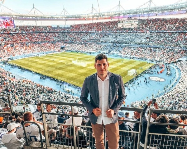 Marcelo Burgos, enviado especial del Trece a Qatar: “Es un sueño hecho realidad” - trece