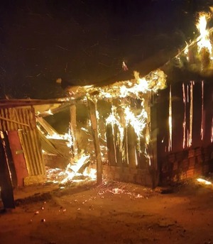 Hombre incendió la casa de su ex pareja tras haber amenazado con matarla
