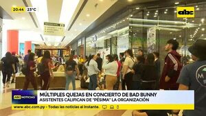 Múltiples quejas en concierto de Bad Bunny - ABC Noticias - ABC Color