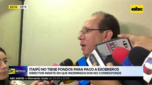 Itaipú no tiene fondos para pago a exobreros - ABC Noticias - ABC Color