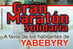 Organizan maratón solidaria a favor de Yabebyry