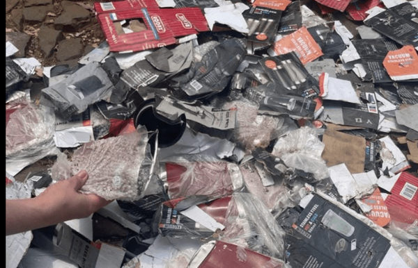 Vasos térmicos presuntamente falsificados, fueron incautados y posteriormente destruidos – Prensa 5