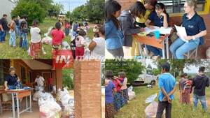 REALIZARON ENTREGA DE CESTAS BÁSICAS DEL PROGRAMA «ABRAZO»
