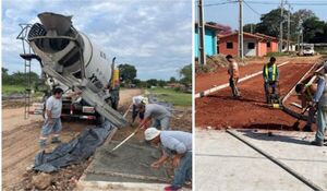 Obras del Barrio San Blas ya superan el 91% de ejecución - Informatepy.com