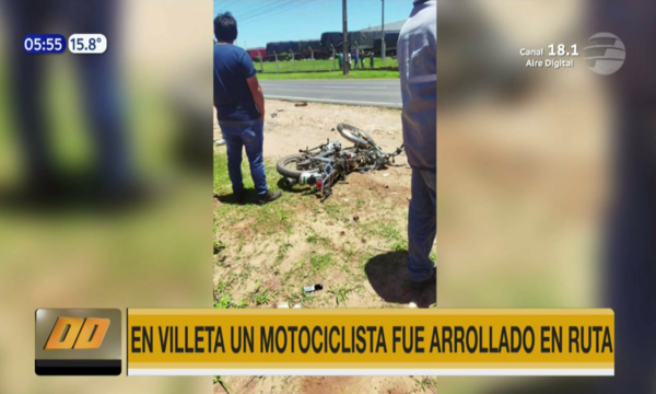 Motociclista fue arrollado y familiares exigen Justicia - Paraguaype.com