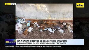 Iba sacar objetos de cementerio en Luque - ABC Noticias - ABC Color
