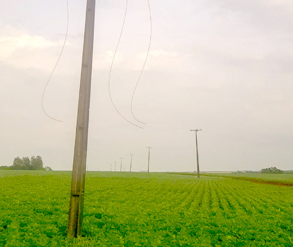 En zona Sur de A. Paraná varias comunidades quedaron sin electricidad por robo de cables - La Clave