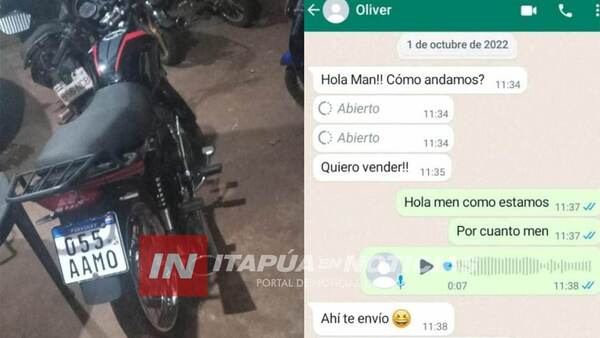 POLICÍA DE TRÁNSITO DE CAMBYRETÁ HABRÍA VENDIDO UNA MOTOCICLETA DEL CORRALÓN