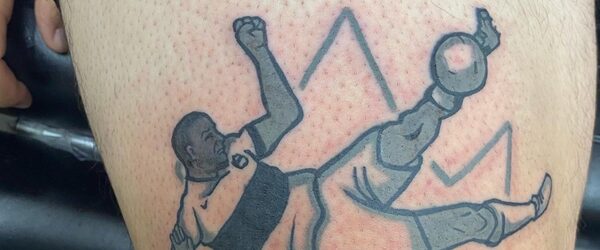 Prometió y cumplió: Se tatuó el espectacular golazo de Richard Ortiz en el superclásico