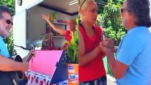 Emilio García le dedicó una canción a Jenny Rodríguez, la exatleta valé