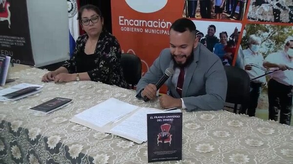 “El Franco Universo del Dinero”., joven escritor lanza su libro en Encarnación