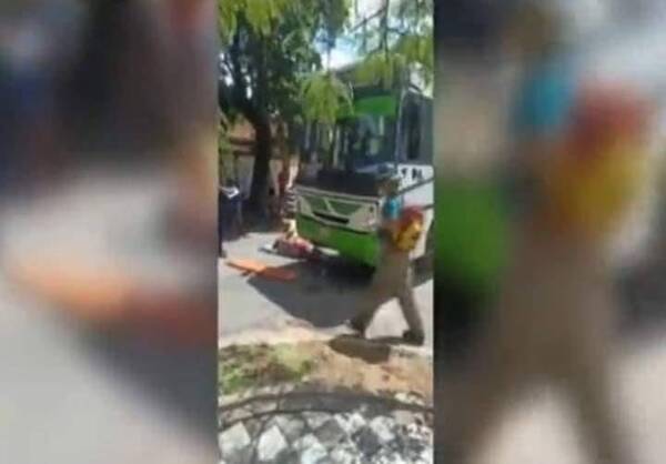 Crónica / Transporte público arrolló a una anciana mujer y no se hace cargo de ella