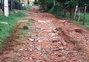 Caminos vecinales en deplorables condiciones en Luque •