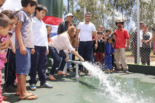 Indert habilita sistema de agua potable en colonia Capi'i de Alto Paraná - .::Agencia IP::.