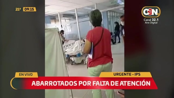 Abarrotados por falta de atención en IPS - C9N