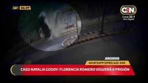 Caso Natalia Godoy: Florencia Romero continuaría cumpliendo arresto domiciliario - C9N