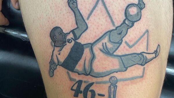 Otro hincha de Olimpia se tatuó el gol de Richard Ortiz a Cerro Porteño